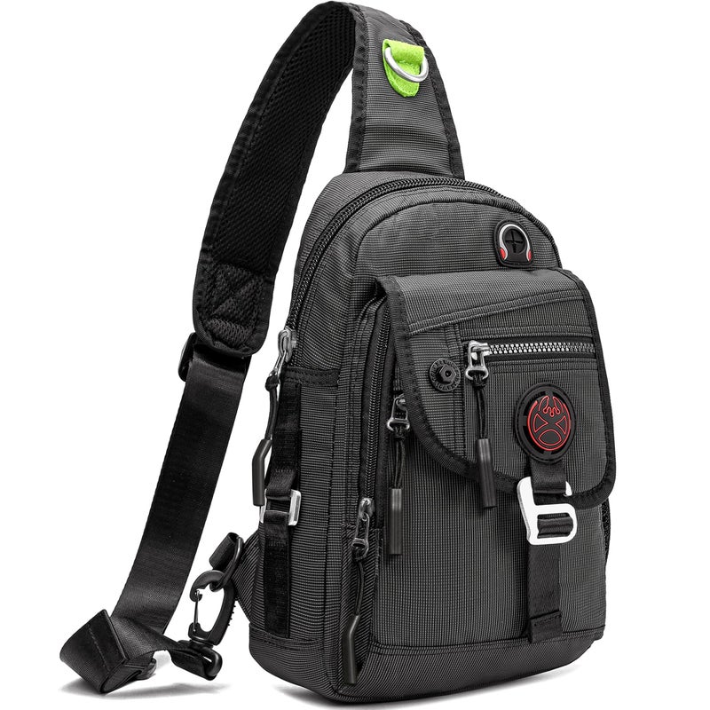 NICGID Sling Bag Chest Shoulder Backpack Crossbody Bags for Tablet Laptop Outdoor Hiking Men Women - Image 1